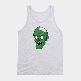 Zombie Head Tank Top